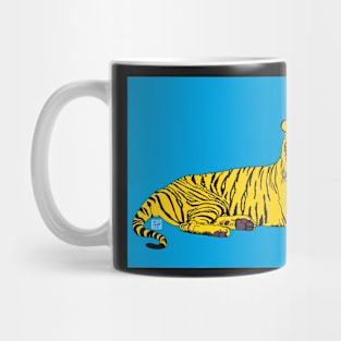 Pop Art Tiger Mug